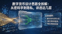 数字货币设计思路全拆解:从密码学到隐私,讲透这几层