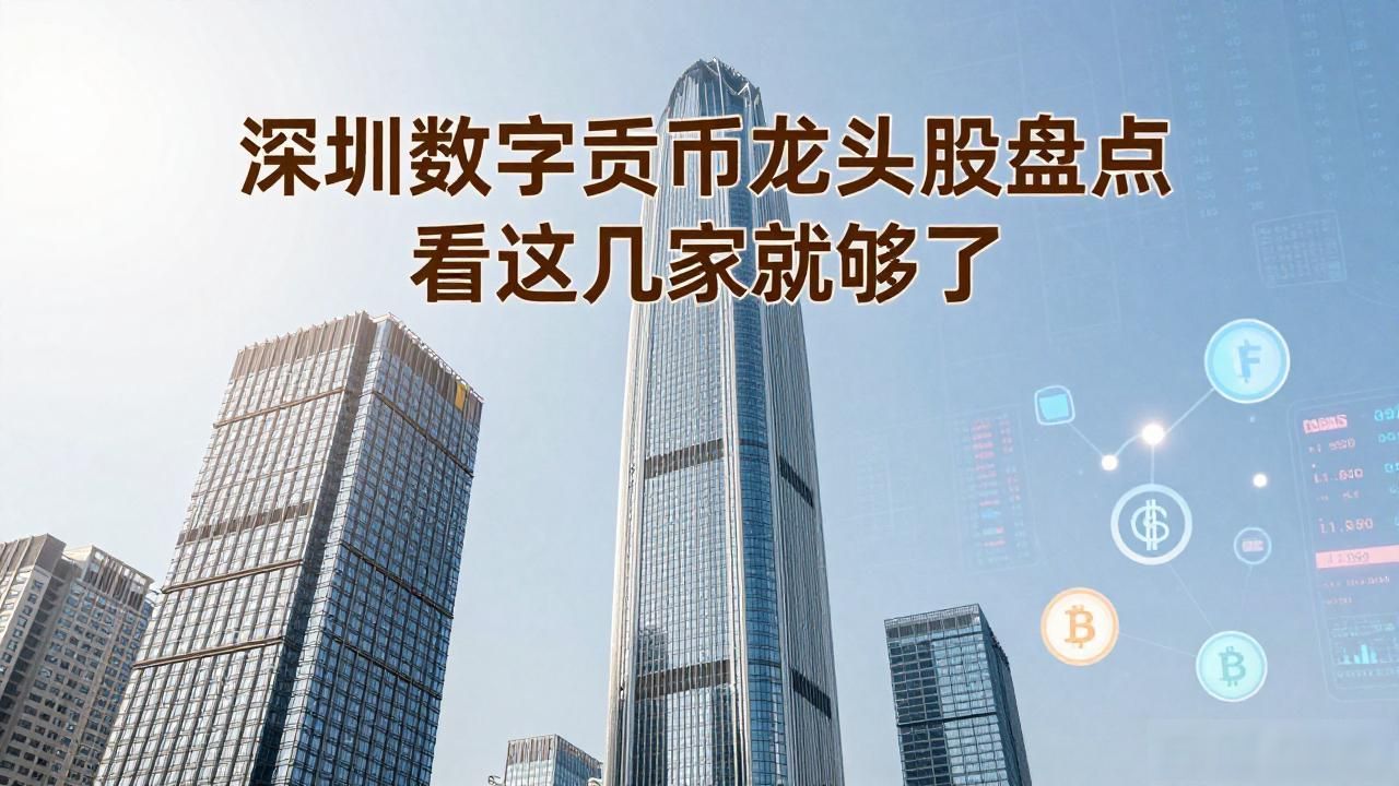 深圳数字货币龙头股盘点 看这几家就够了