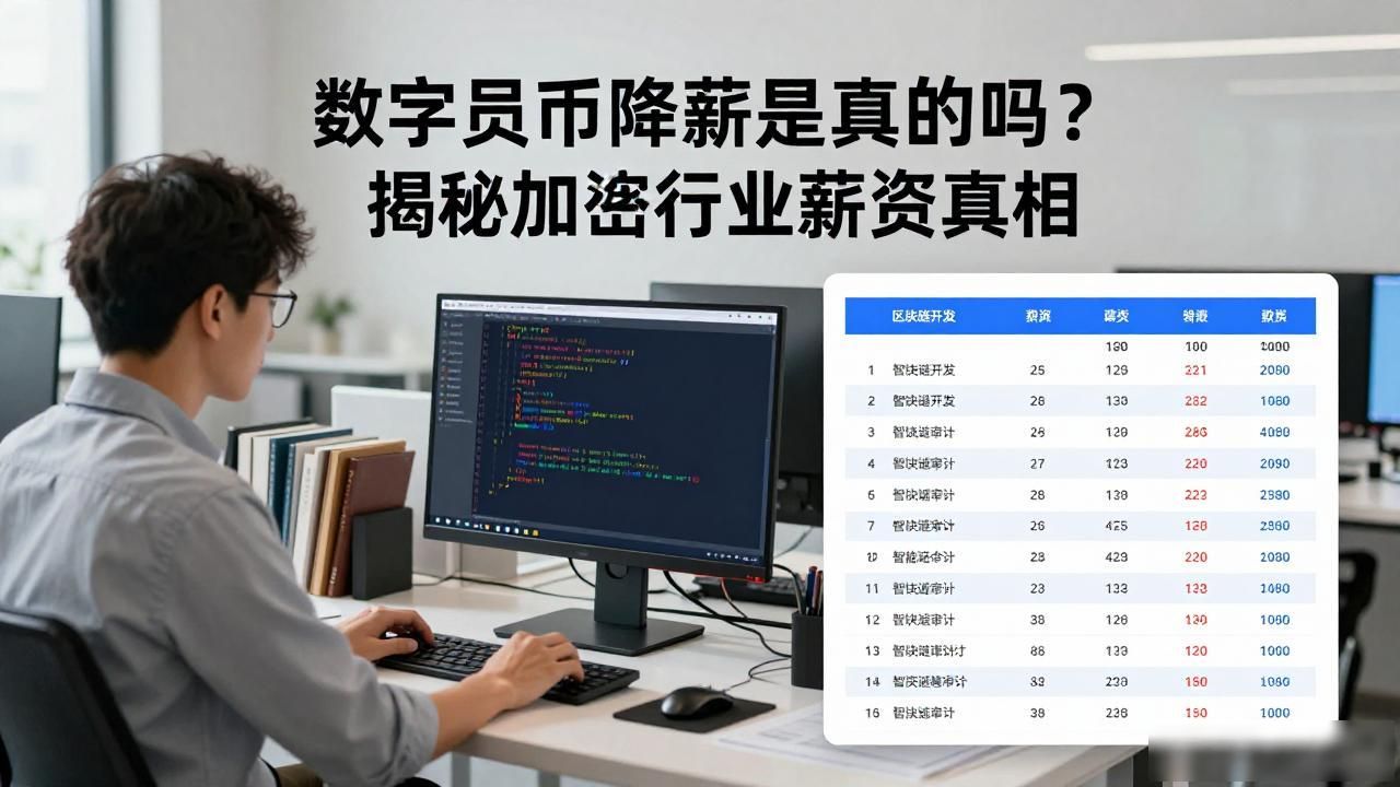 数字货币降薪是真的吗?揭秘加密行业薪资真相
