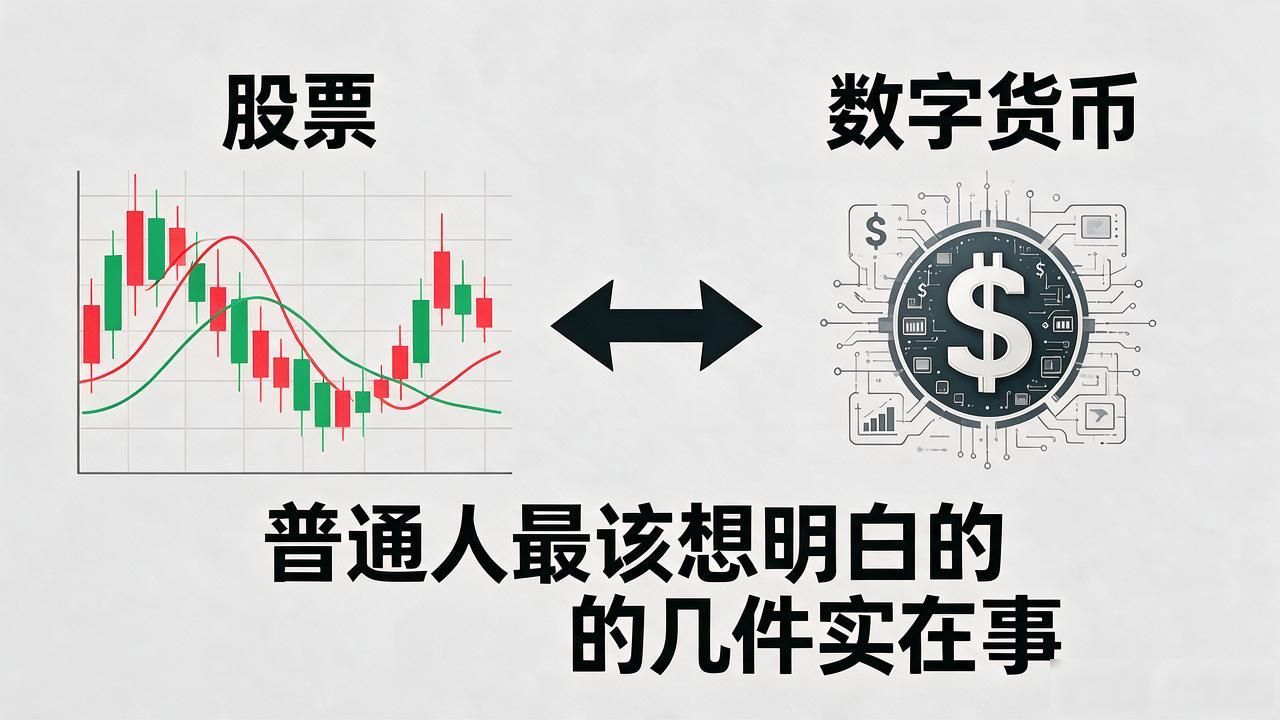 数字货币和股票投资者,普通人最该想明白的几件实在事