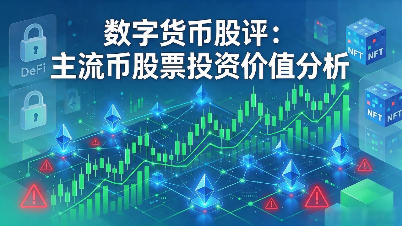 数字货币股评:主流币股票投资价值分析