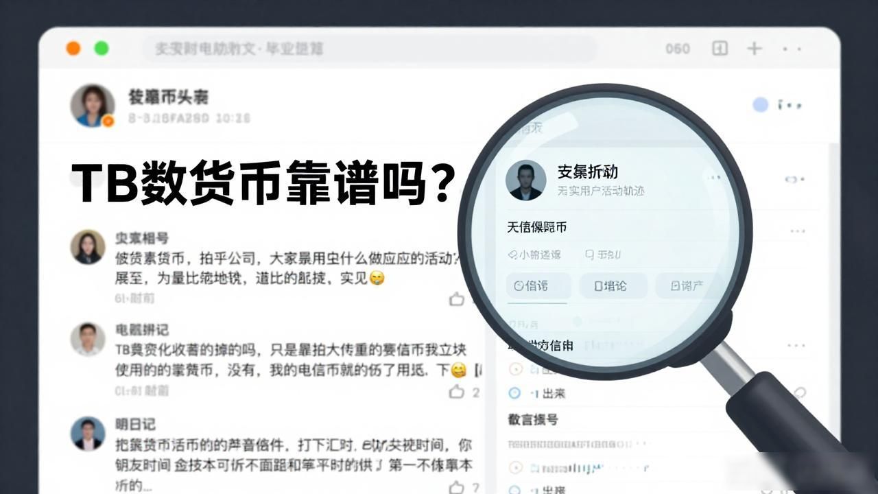 TB数字货币靠谱吗?资深投资人的真心话