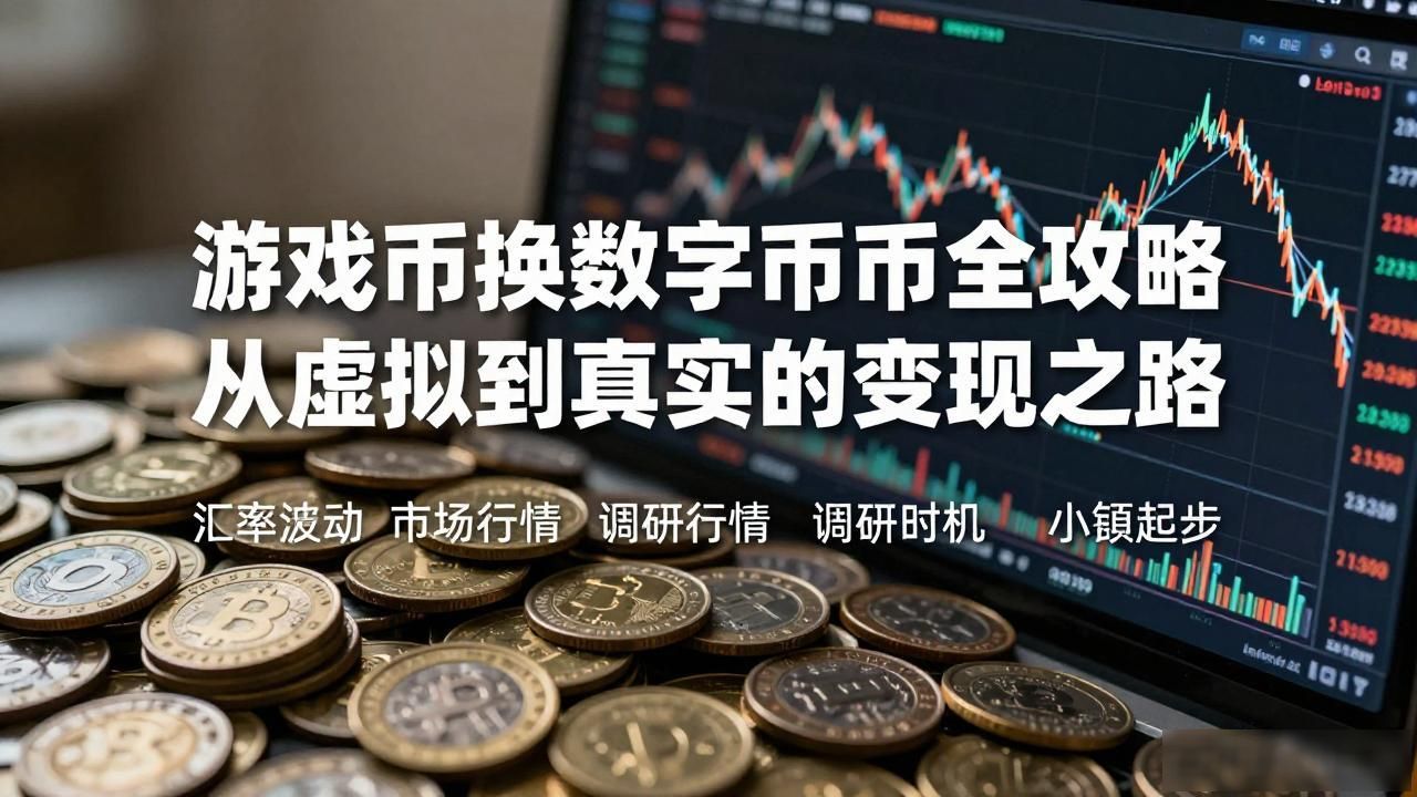 游戏币换数字货币全攻略:从虚拟到真实的变现之路