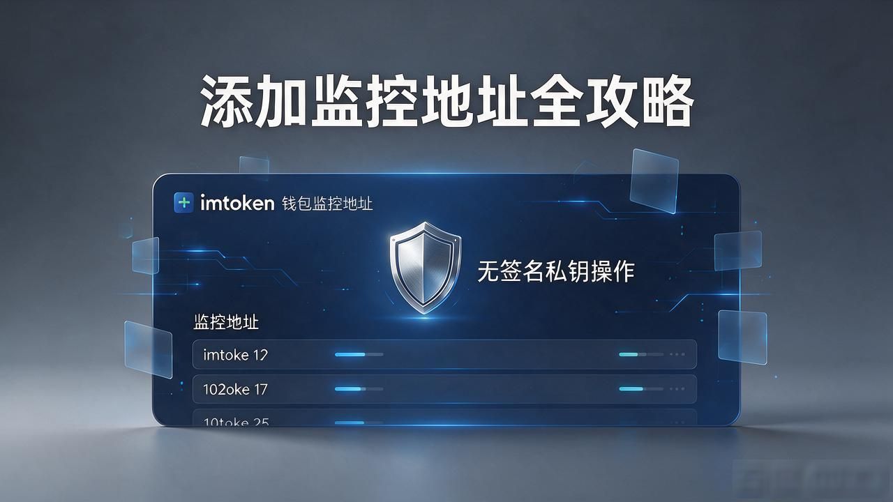 imtoken怎么观察钱包:添加监控地址全攻略