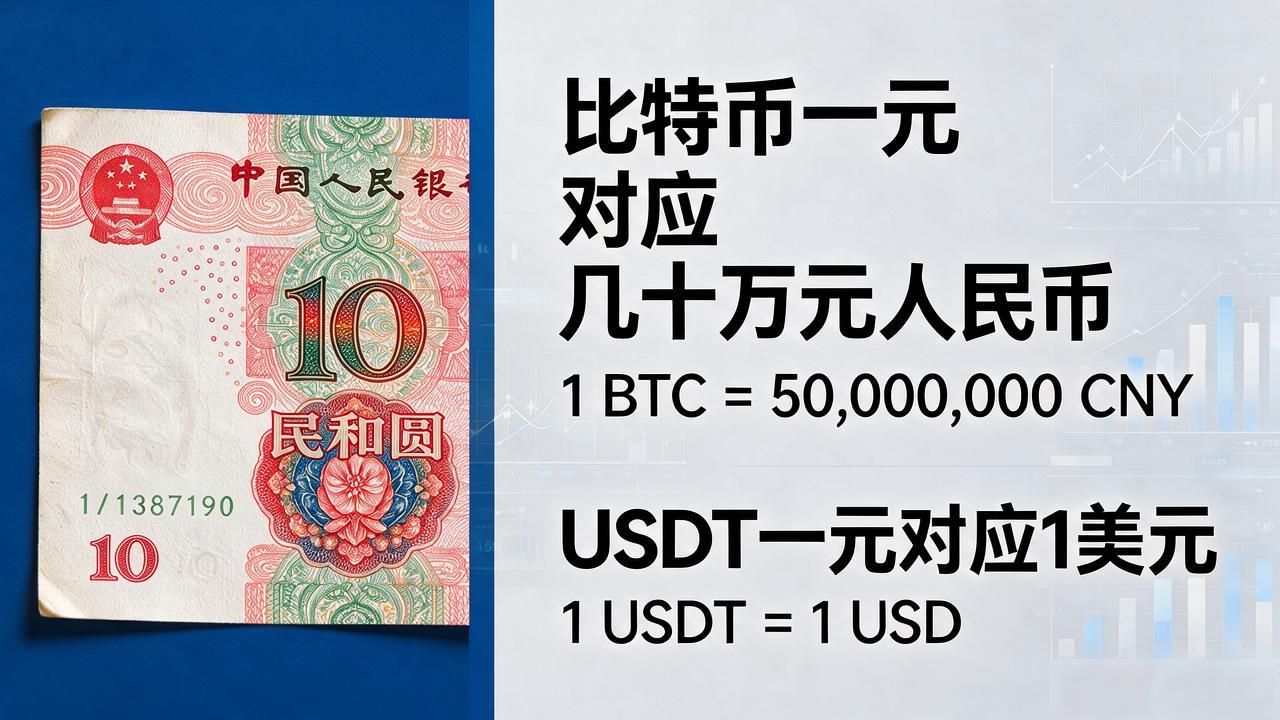 数字货币一元等于多少钱?人民币和币价看这篇就够