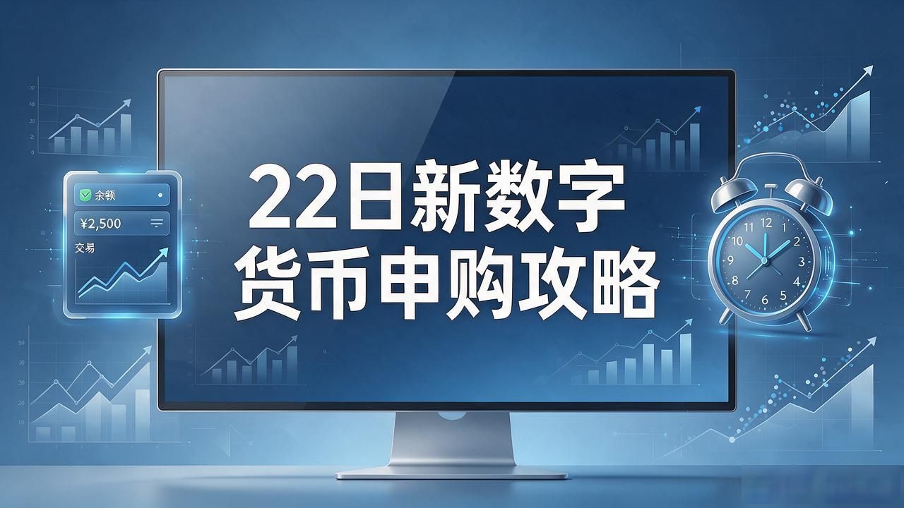 22日新数字货币申购攻略