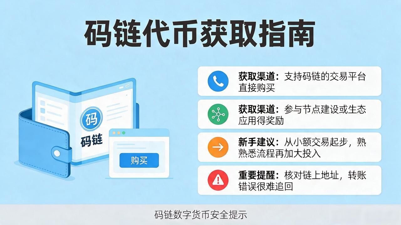 码链数字货币加入全流程指南