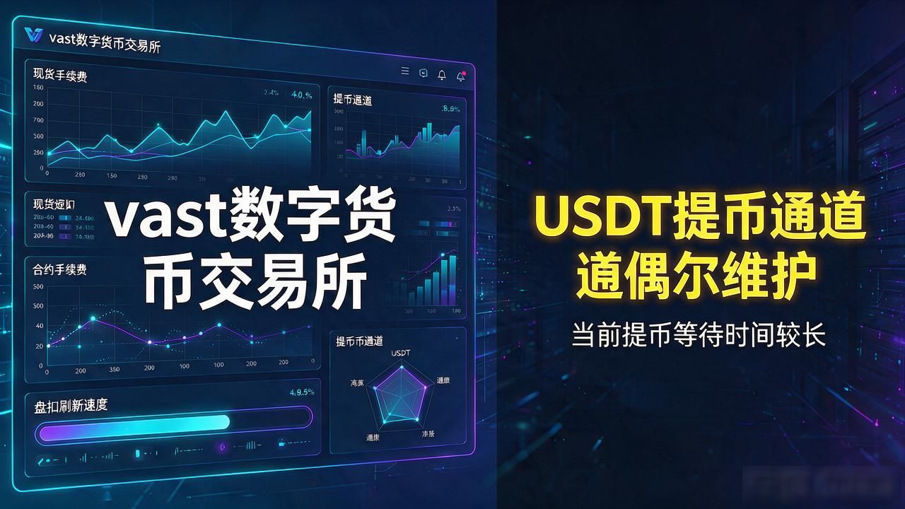 vast数字货币交所到底怎么样?手续费和出金体验一文说清