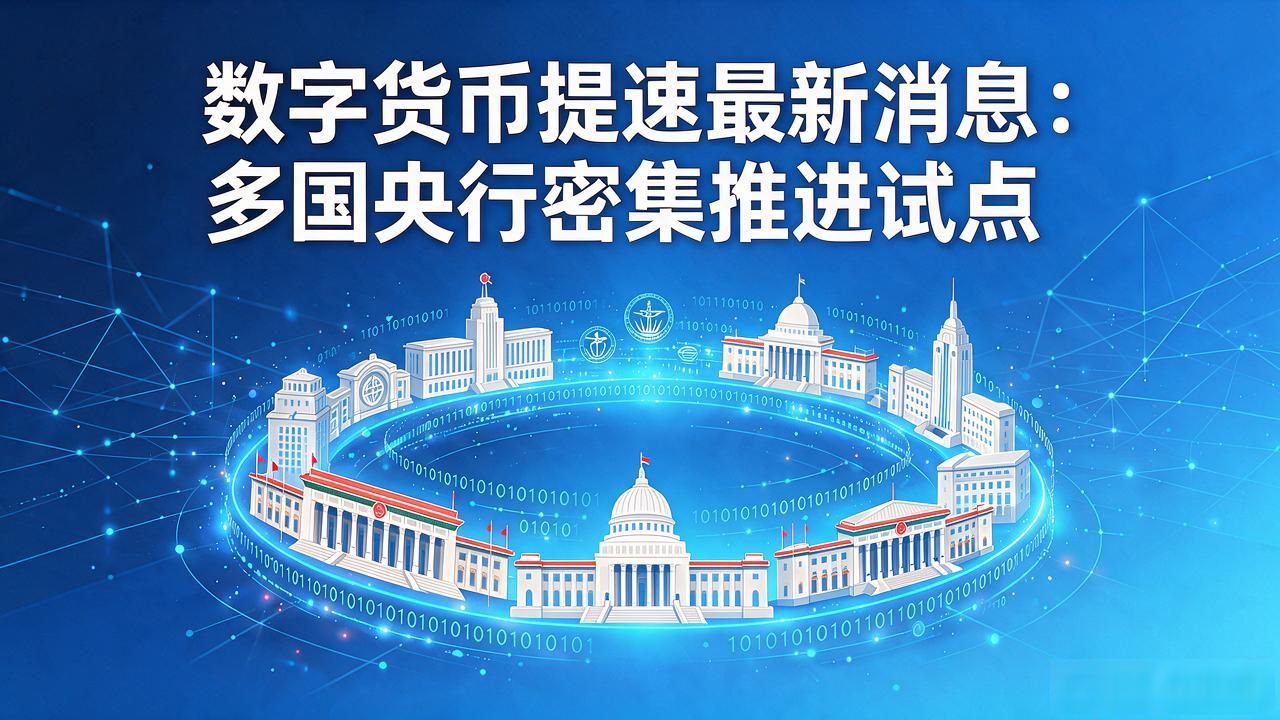 数字货币提速最新消息:多国央行密集推进试点