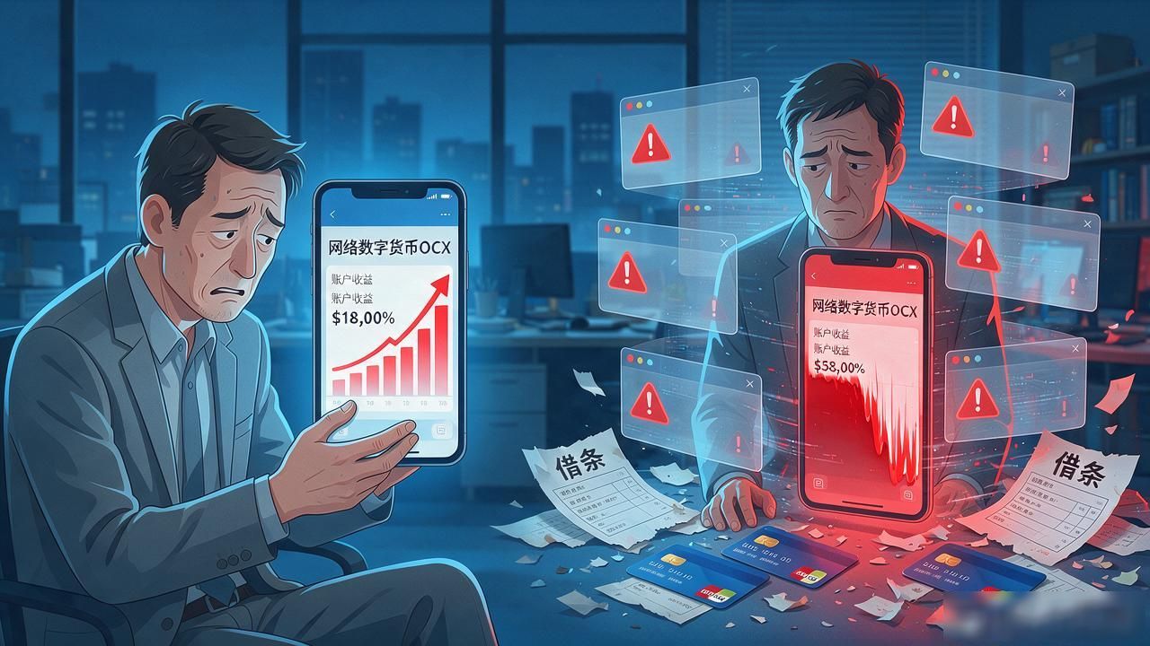 网络数字货币OCX,说是风口其实是盘,普通人别轻易往里跳
