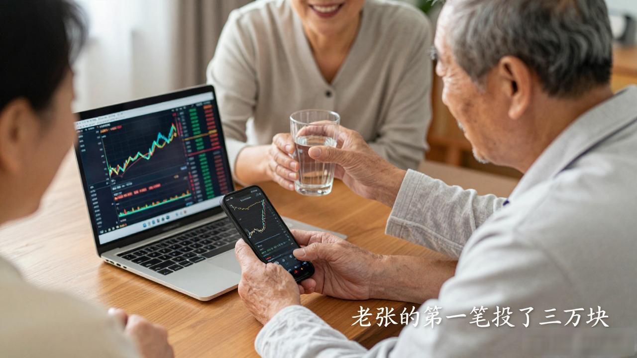 老大爷炒股不如炒币?老年人也能玩转数字货币