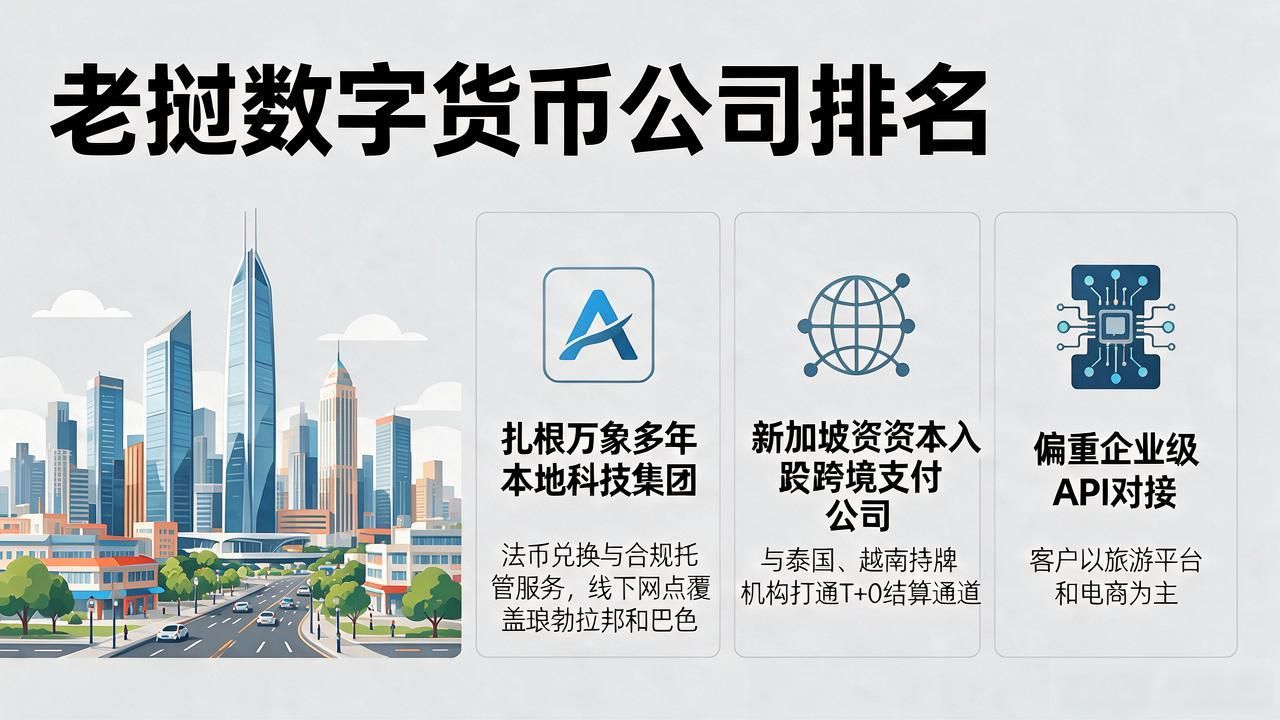 老挝数字货币公司排名:头部五家实力对比与业务方向全解析