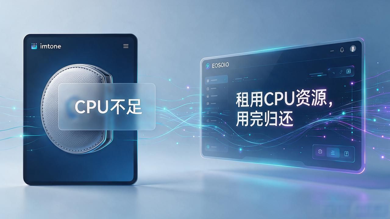 imtoken转出EOS提示CPU不足怎么办?快速解决方法