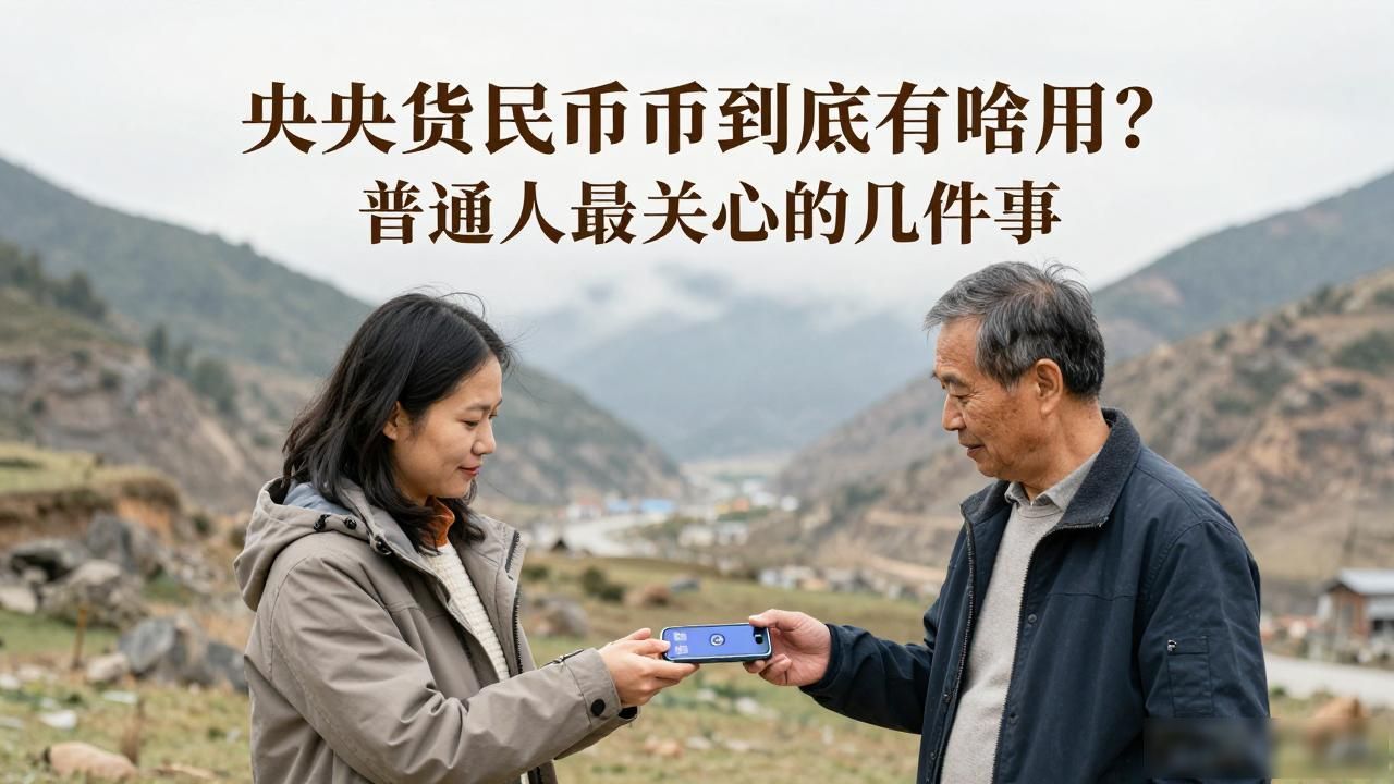 央行数字货币到底有啥用?普通人最关心的几件事