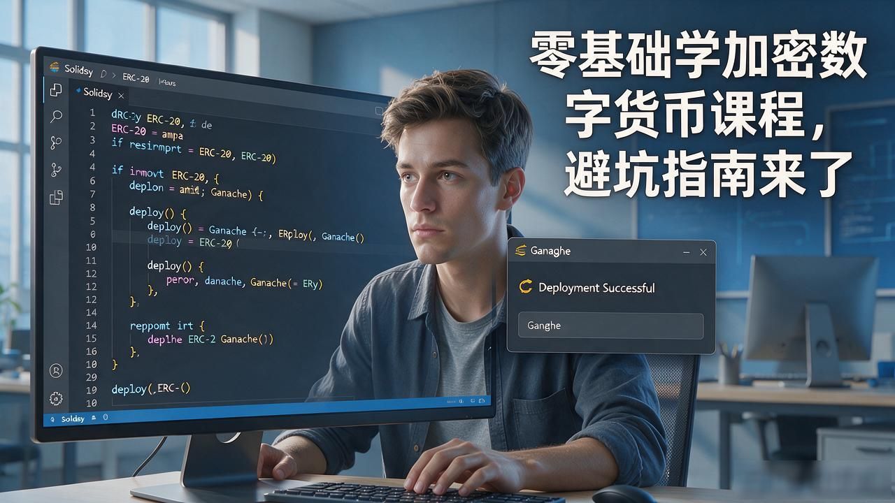 零基础学加密数字货币课程,避坑指南来了