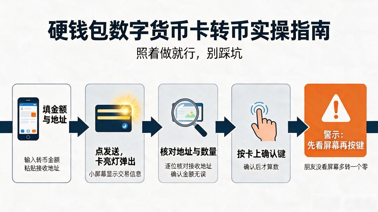 硬钱包数字货币卡咋用?我踩过坑的实操指南,照着做就行