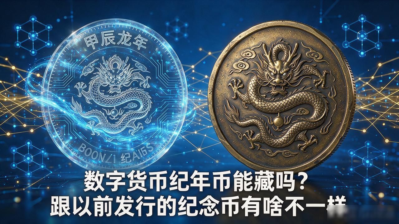 数字货币纪年币能藏吗?跟以前发行的纪念币有啥不一样