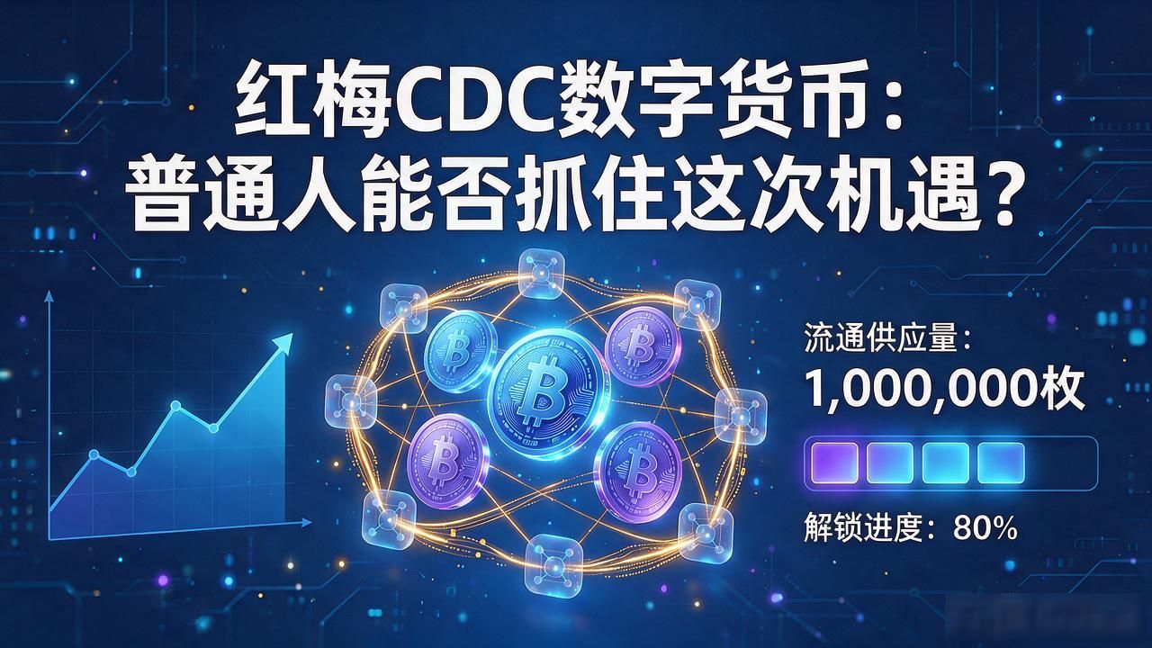 红梅CDC数字货币:普通人能否抓住这次机遇?
