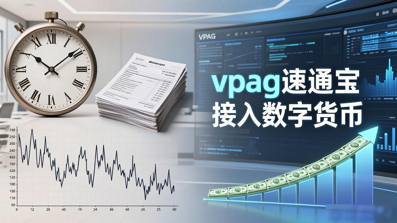 vpag速通宝接入数字货币:企业收款的下一代升级方案