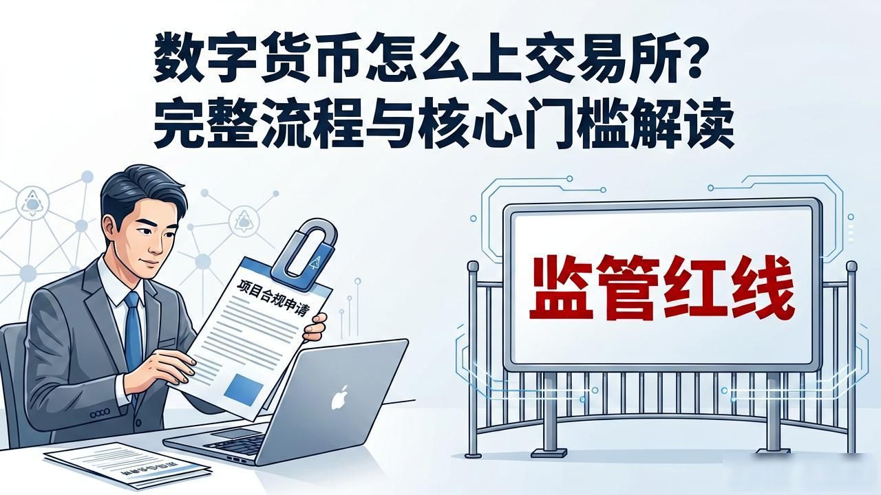 数字货币怎么上交易所?完整流程与核心门槛解读