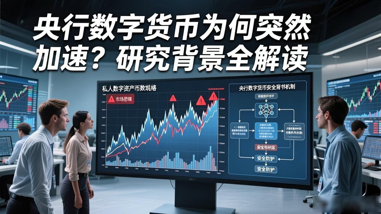 央行数字货币为何突然加速?研究背景全解读