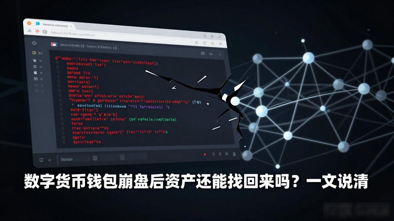 数字货币钱包崩盘后资产还能找回来吗?一文说清