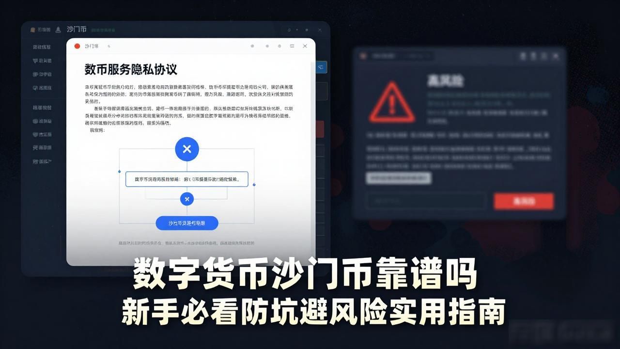 数字货币沙门币靠谱吗 新手必看防坑避风险实用指南