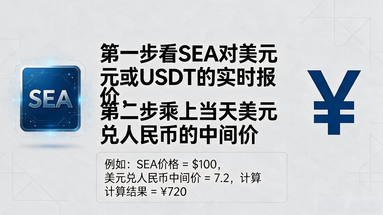 SEA数字货币1枚等多少人民币?汇率换算全攻略