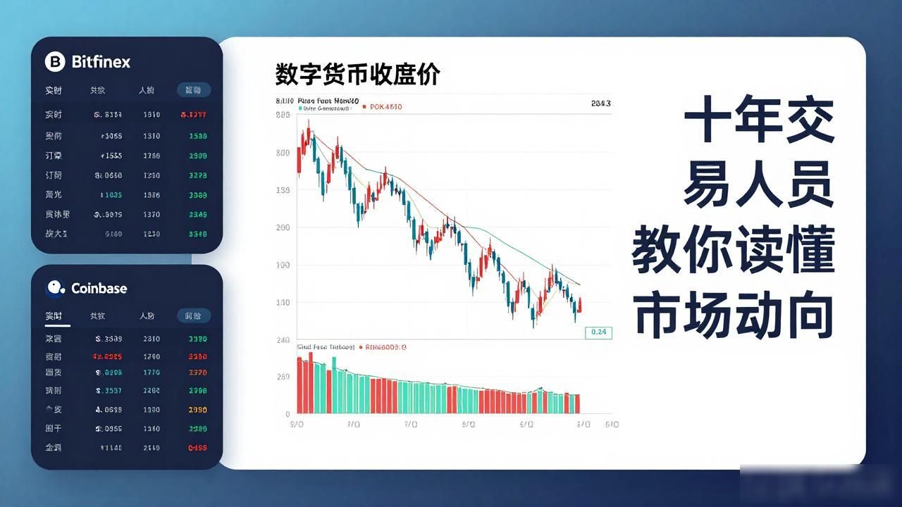 数字货币收盘价怎么看?十年交易员教你读懂市场动向