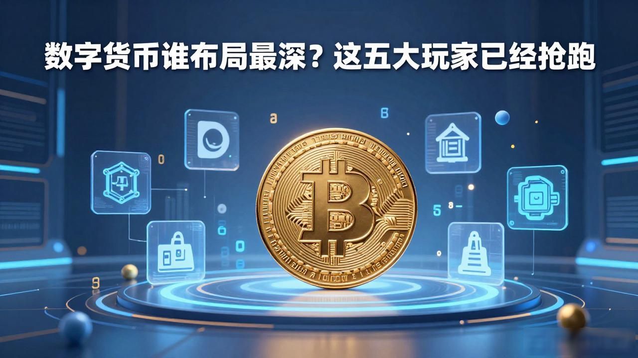 数字货币谁布局最深?这五大玩家已经抢跑