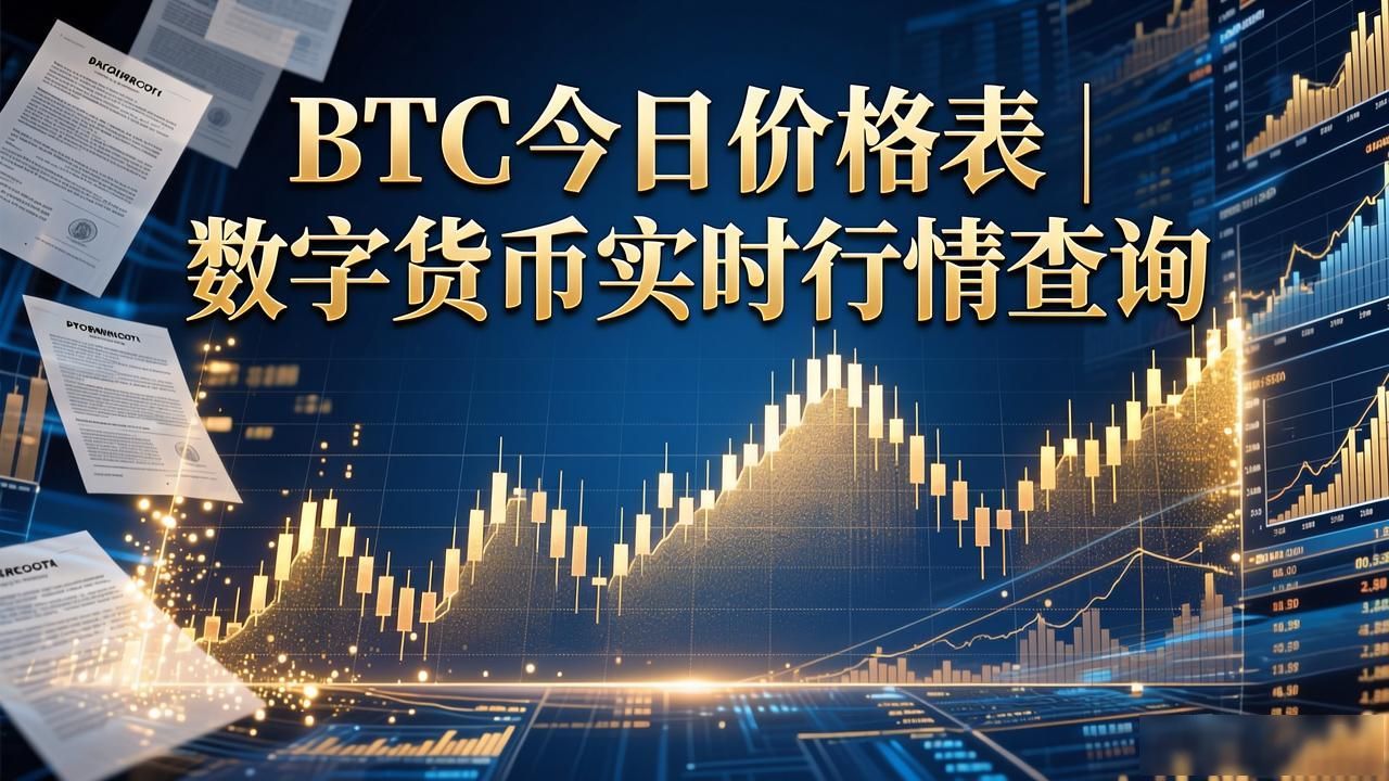 BTC今日价格表 | 数字货币实时行情查询