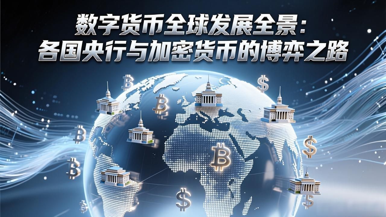 数字货币全球发展全景:各国央行与加密货币的博弈之路