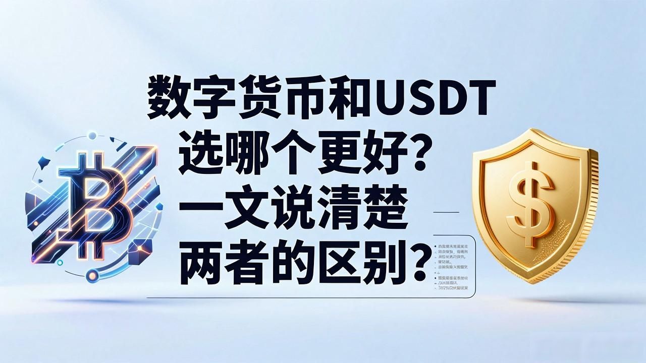 数字货币和USDT选哪个更好?一文说清楚两者的区别