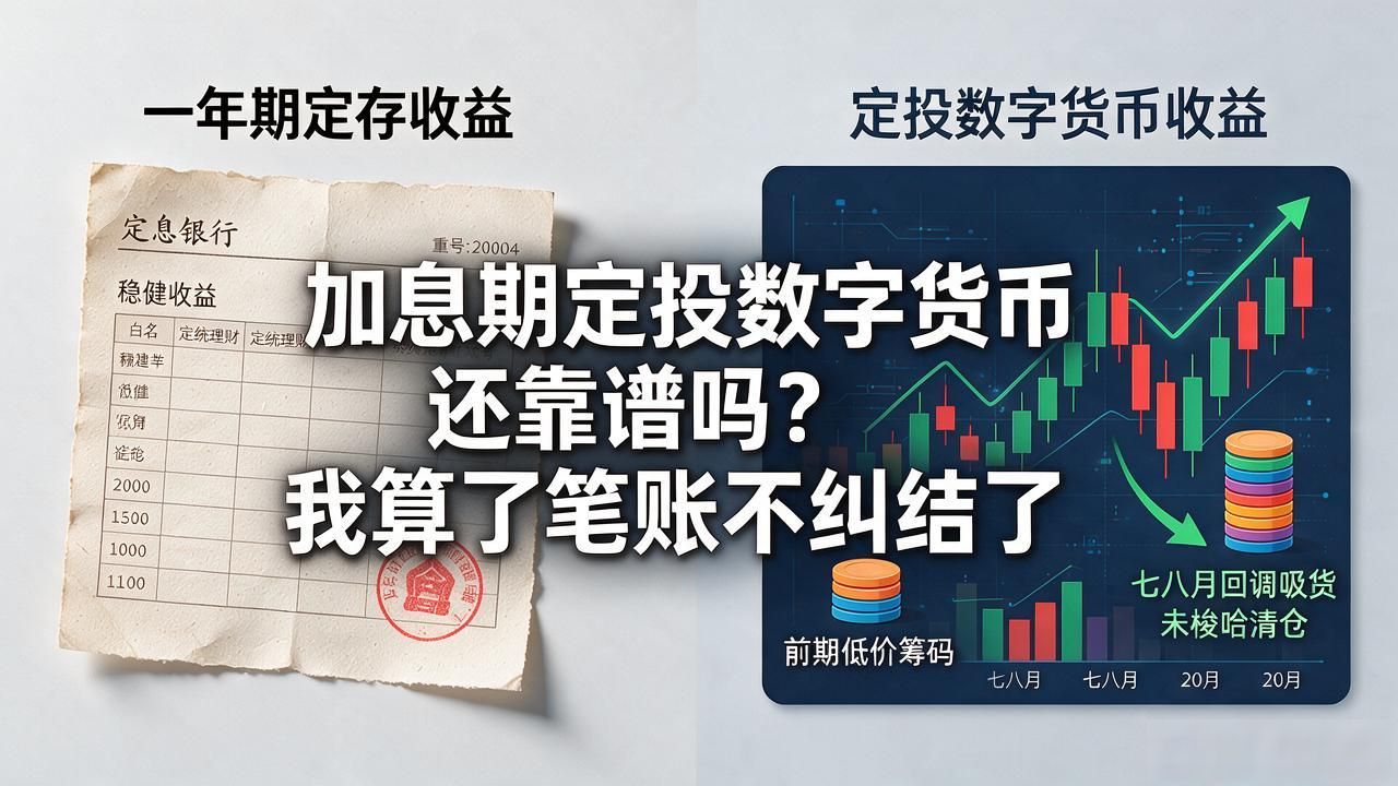 加息期定投数字货币还靠谱吗?我算了笔账不纠结了