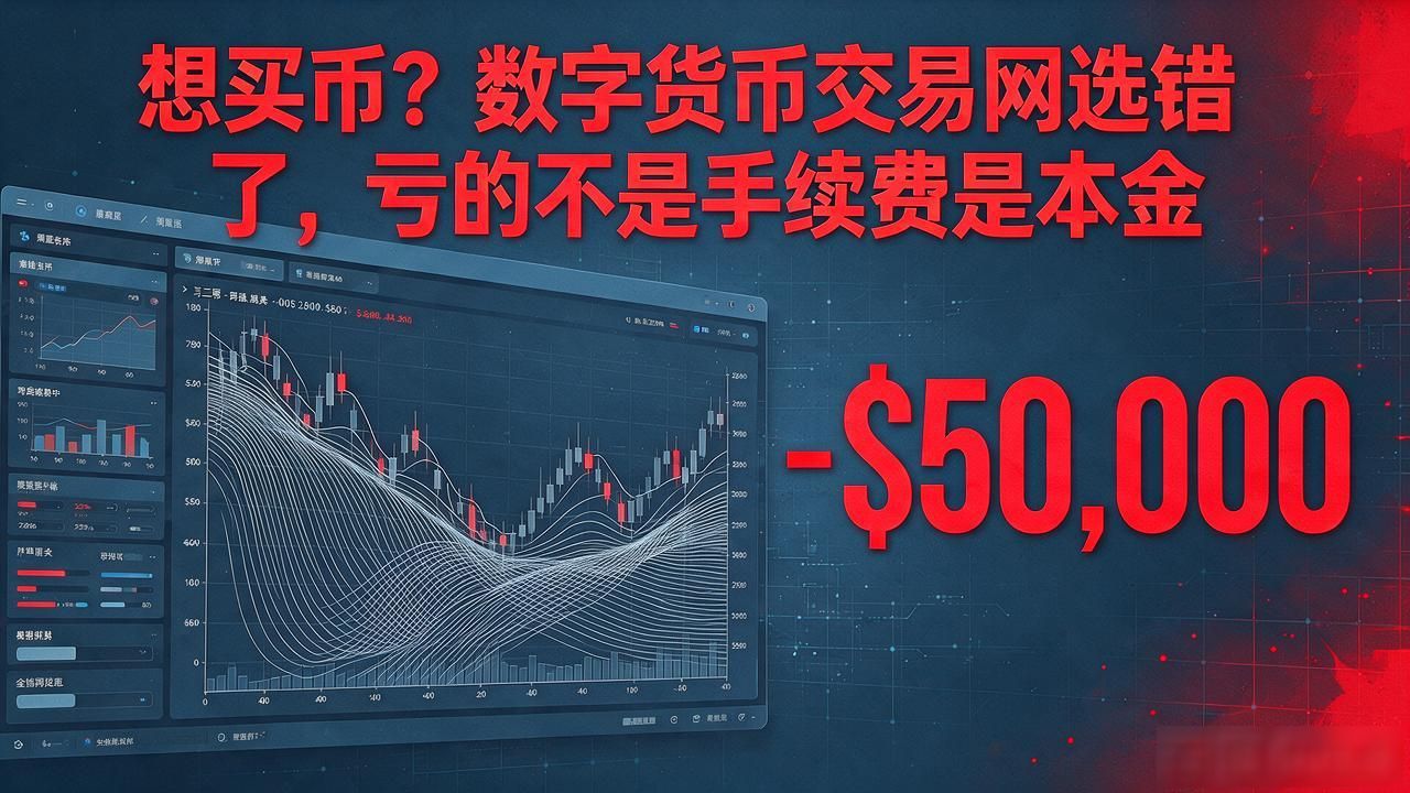 想买币?数字货币交易网选错了,亏的不是手续费是本金