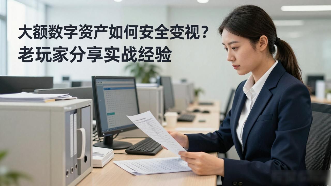 大额数字资产如何安全变现?老玩家分享实战经验