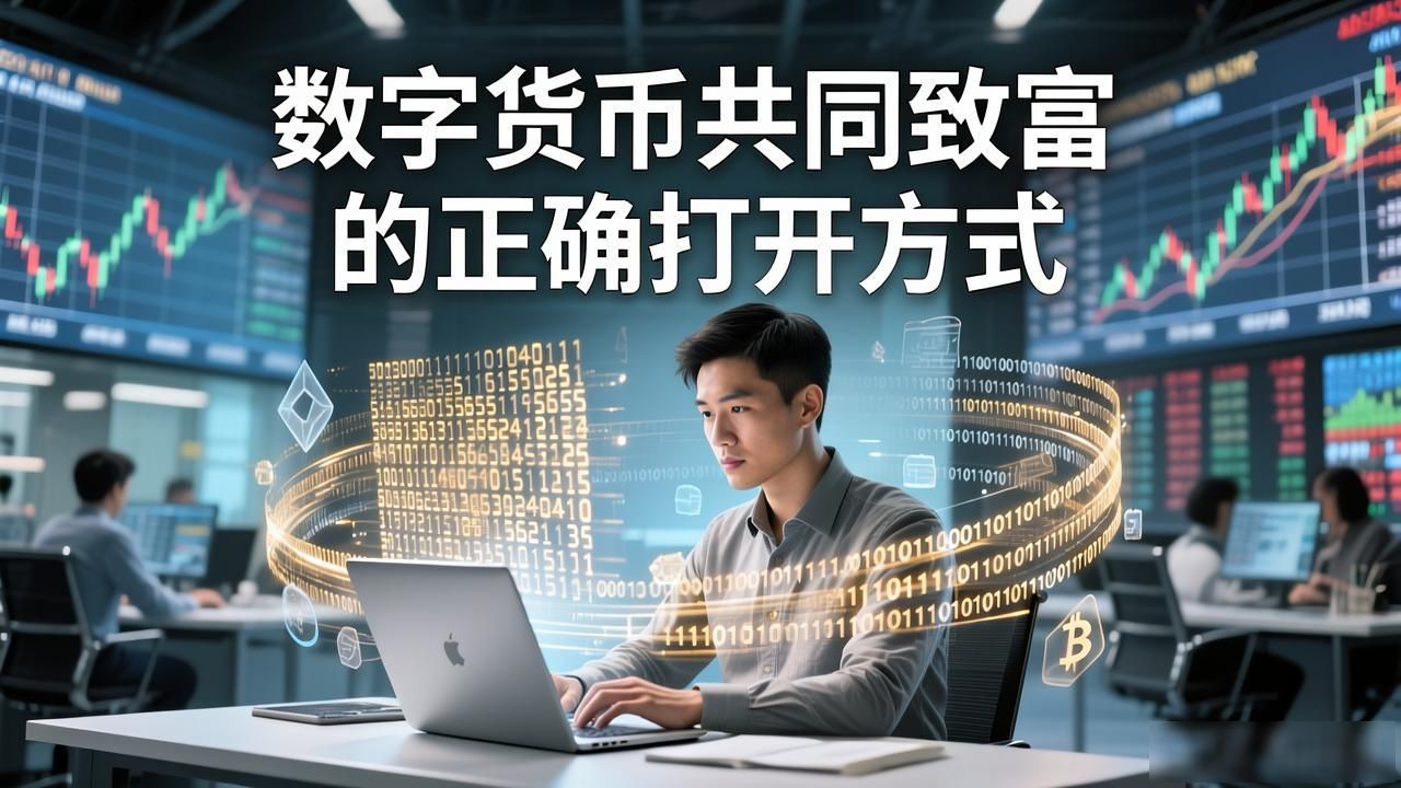 数字货币共同致富的正确打开方式