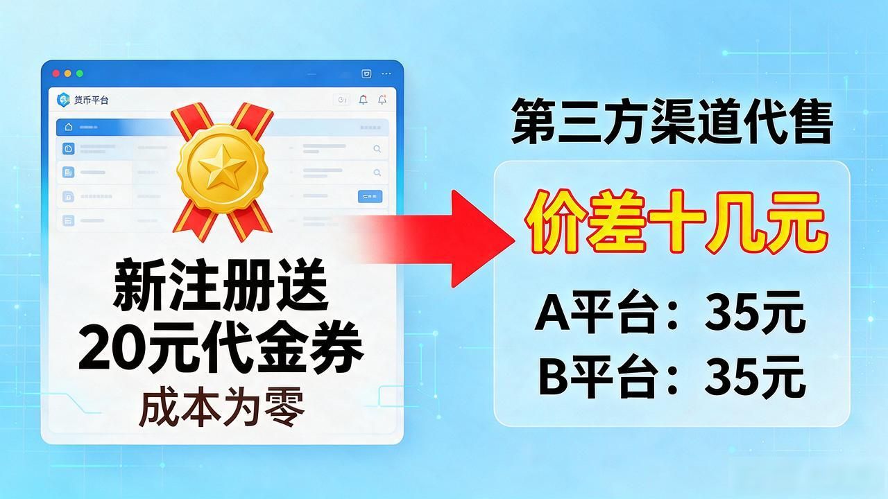 数字货币优惠券多少钱一张?最低几块就能入