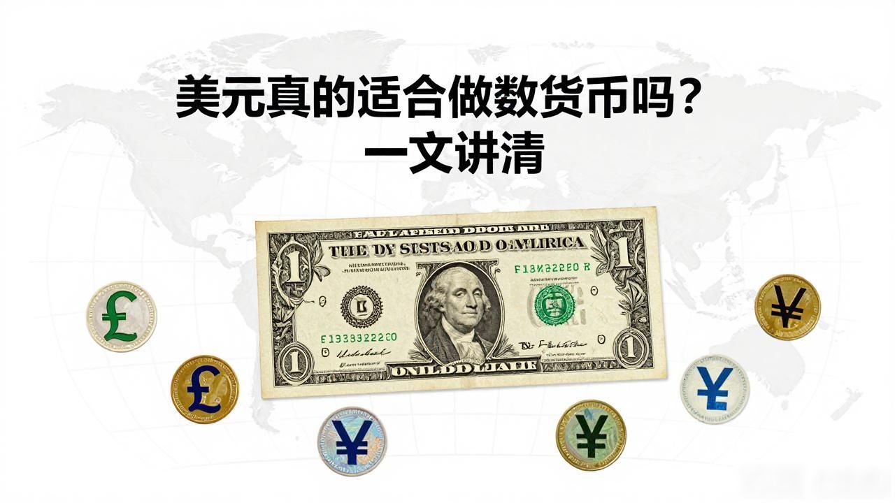 美元真的适合做数字货币吗?一文讲清
