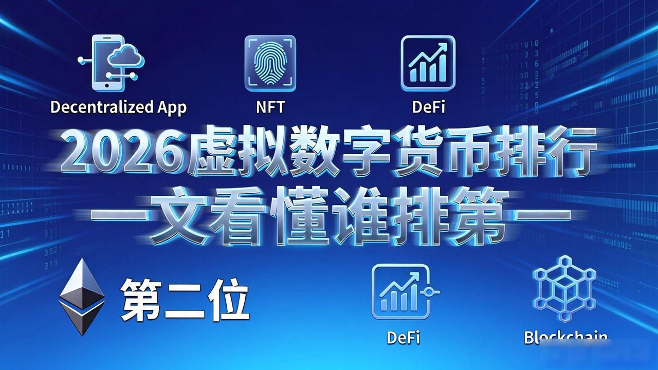 2026虚拟数字货币排行 一文看懂谁排第一
