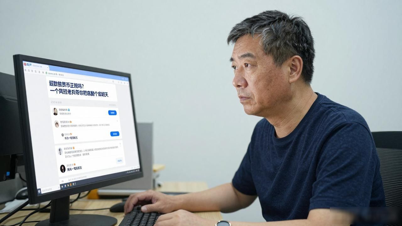 超数字货币正规吗?一个风控老兵帮你把底翻个底朝天