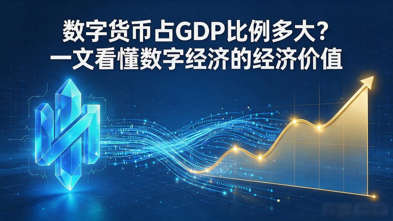 数字货币占GDP比例多大?一文看懂数字经济的经济价值