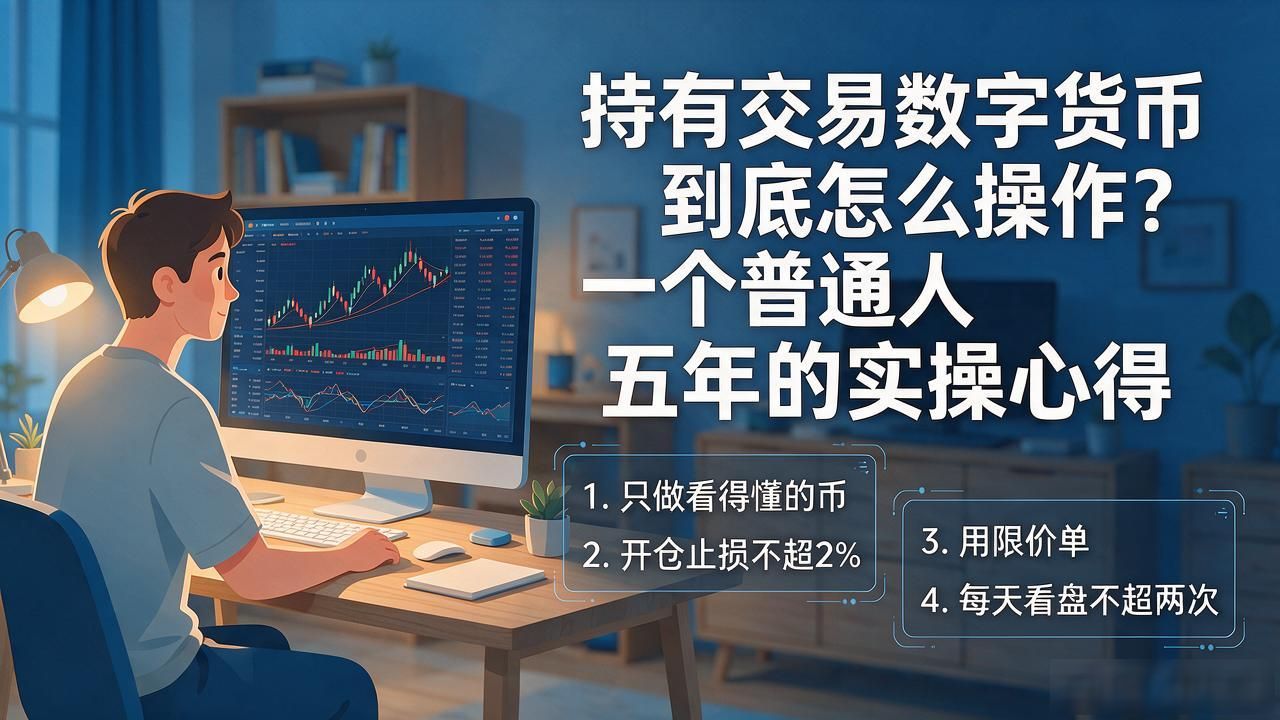 持有交易数字货币到底怎么操作?一个普通人五年的实操心得