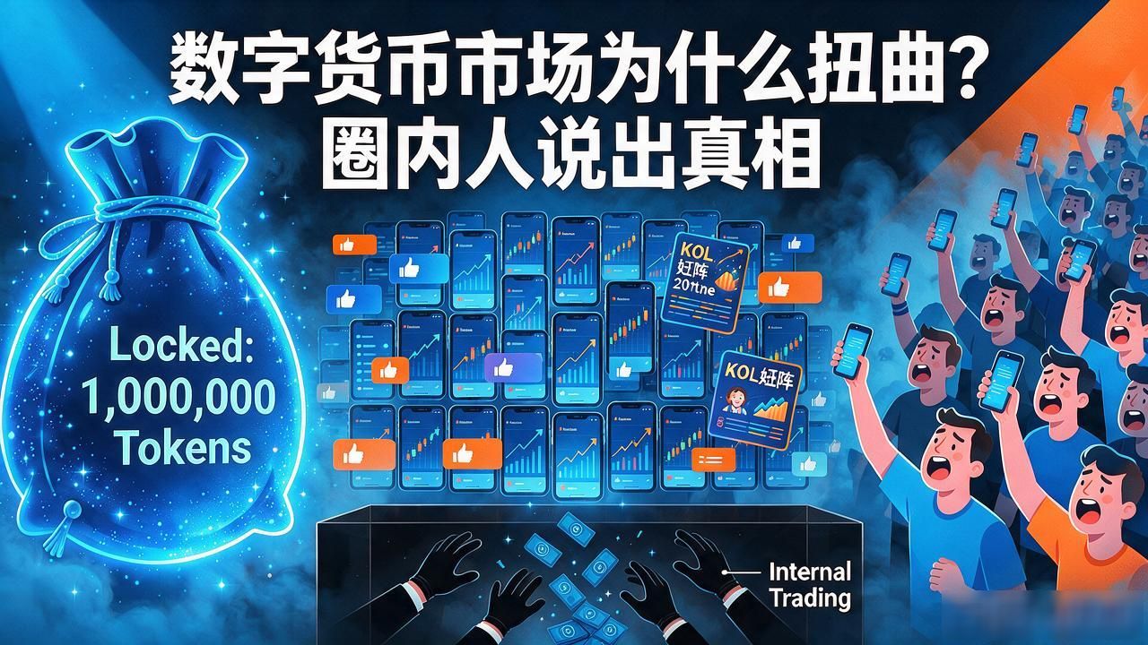 数字货币市场为什么扭曲?圈内人说出真相