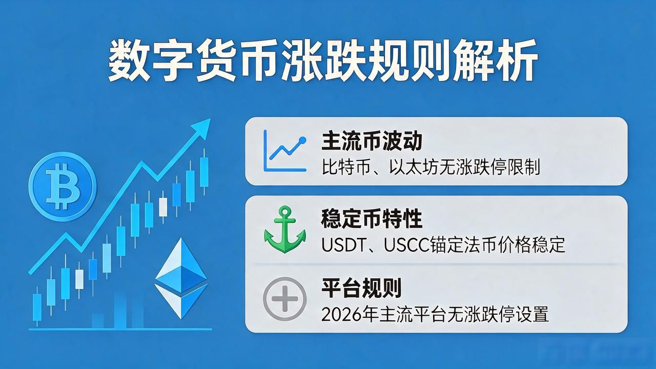 数字货币有涨停限制吗?2026年主流平台规则全解析