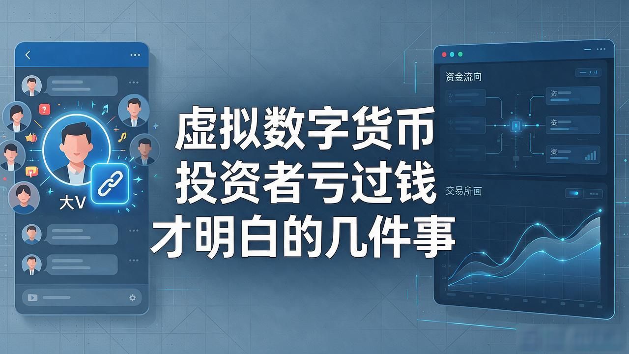 虚拟数字货币投资者亏过钱才明白的几件事