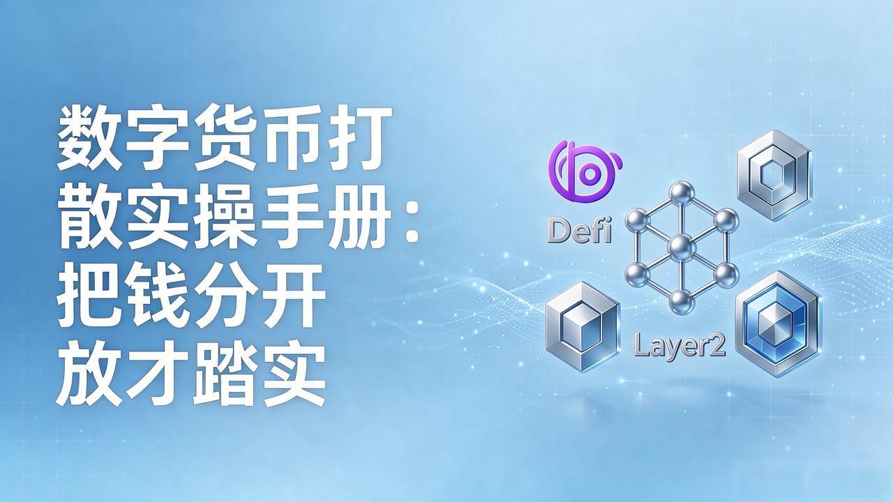 数字货币打散实操手册:把钱分开放才踏实
