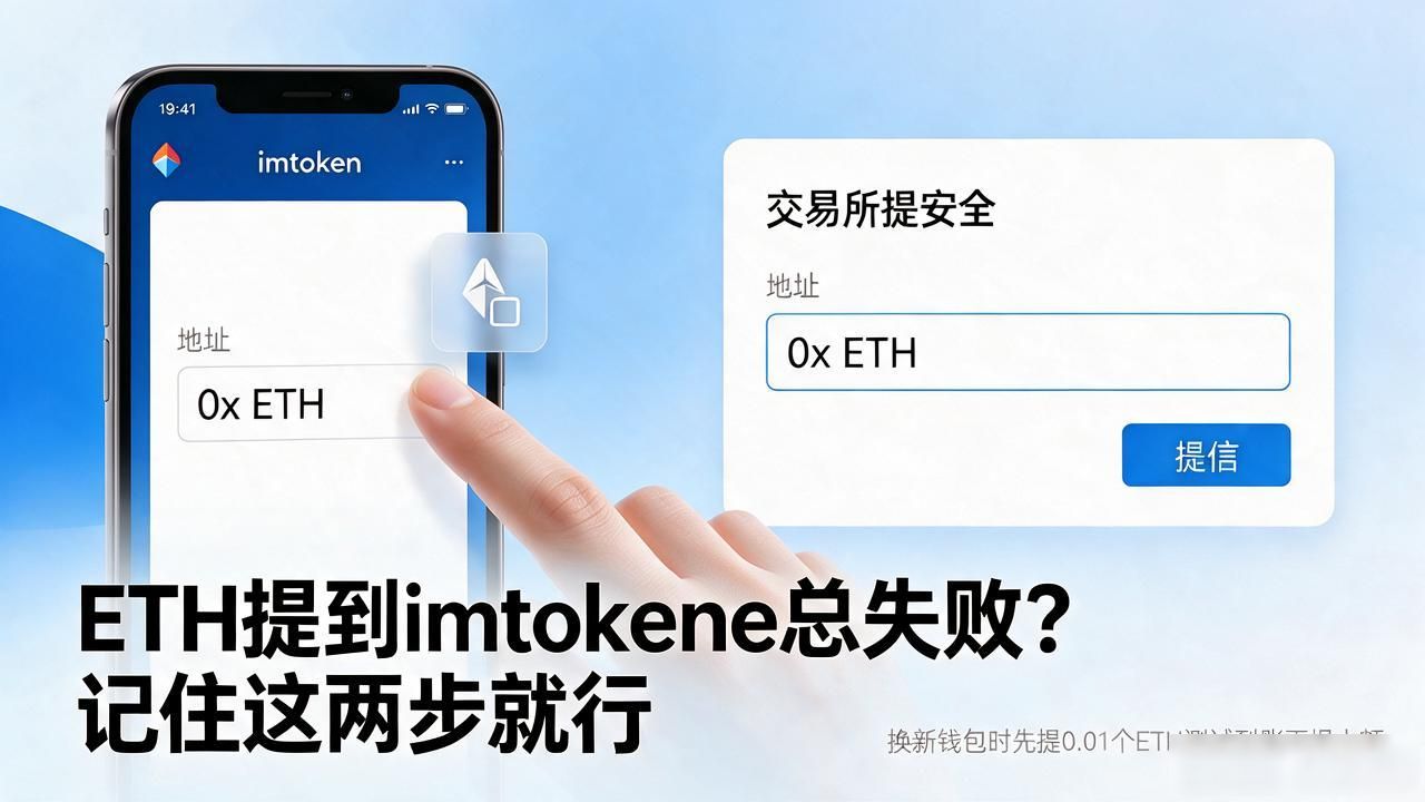 ETH提到imtoken总失败?记住这两步就行