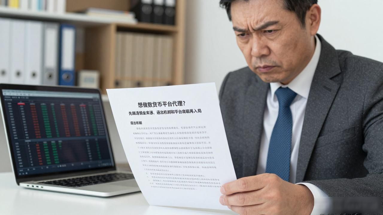 想做数字货币平台代理?先搞清佣金来源、退出机制和平台底细再入局
