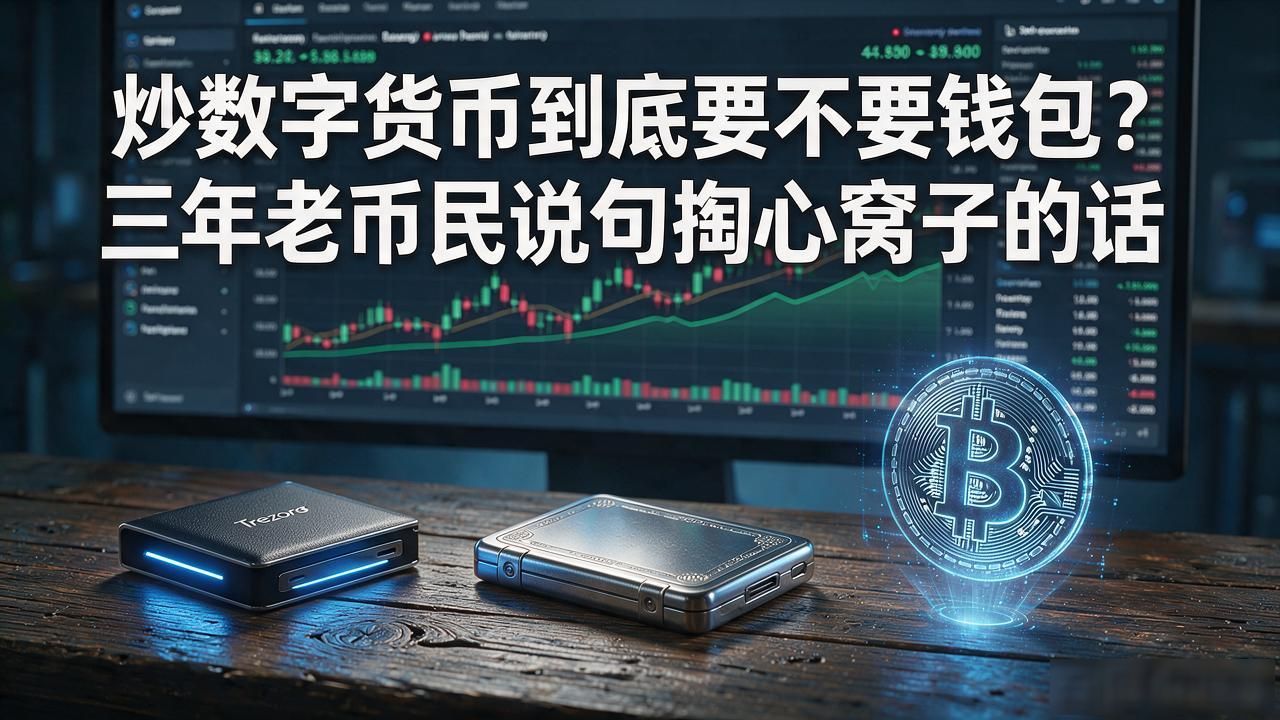 炒数字货币到底要不要钱包?三年老币民说句掏心窝子的话